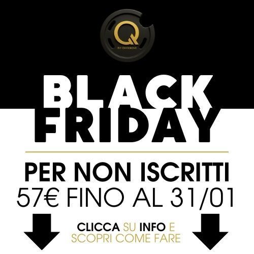 BLACK FRIDAY PER NON ISCRITTI